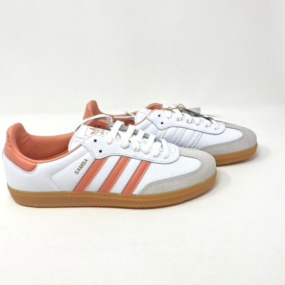 adidas Originals Samba OG White/Clay/White Size Various - Picture 2 of 15